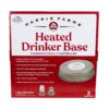 Manna Pro Chicken Supplies | Chicken Waterer Heated Base | Harris Farms Poultry Drinker | Chicken Coop Accessories Drinker Base 7 81eWP4NnkYL