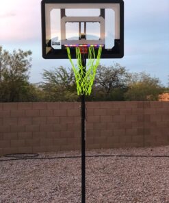 SKLZ Pro Mini Hoop Basketball System with Adjustable-Height Pole and 7-Inch Ball 25 81eWWPTUL