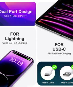 USB C Wall Charger, 3Pcs 20W PD + QC3.0 USBC Charger Block Super Fast Power Output Rapid Charging Box Wall Plug Cube for iPhone 14/15, Samsung Galaxy S21, Motorola, LG, Google Pixel 6Pro(Sea Blue) Sea Blue 9 81eWhUOflxL 1