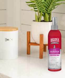 Nature's Miracle Advanced Platinum Cat Scratch Deterrent Spray, 8 Ounces, Discourages Destructive Scratching New Formula - 8oz 18 81eXyj0hW9L