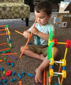 TINKERTOY 30 Model 200 Piece Super Building Set - Preschool Learning Educational Toy for Girls and Boys 3+ (Amazon Exclusive) 30 MODEL SUPER BUILDING SET 27 81eYyG2UKL