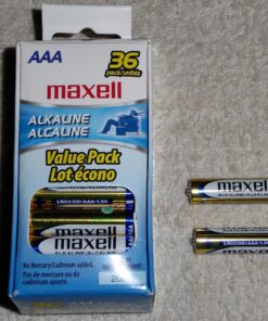 Maxell 723815 AAA Performance Long Lasting Alkaline Batteries - 36 Pack, Computer AAA - 36 Pack 26 81ealBI80ML