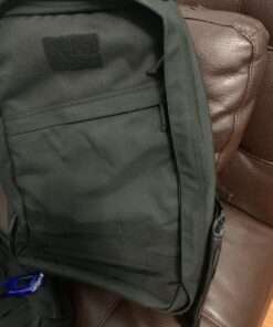 Gonex Tactical MOLLE Water Bottle Pouch, Drawstring Open Top & Mesh Bottom Travel Water Bottle Bag Hydration Carrier Black 48 81ebObDASeL 1