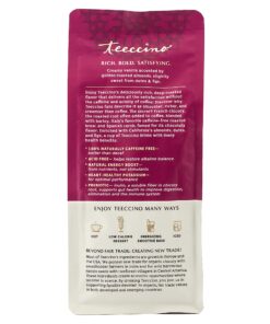 Teeccino Vanilla Nut Chicory Coffee Alternative - Ground Herbal Coffee That’s Prebiotic, Caffeine Free & Acid Free, Medium Roast, 11 Ounce (Pack of 3) 11 Ounce (Pack of 3) 12 81edm1rK1rL 2