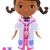 Doc McStuffins Toy Hospital Doc 8.5 Inch Articulated Doll with Doctor Accessories, Kids Toys for Ages 3 Up by Just Play 32 81edor23w L