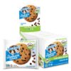 Lenny & Larry's The Complete Cookie, Chocolate Chip, Soft Baked, 16g Plant Protein, Vegan, Non-GMO, 4 Ounce Cookie (Pack of 12) 54 81eeTLhuJIL