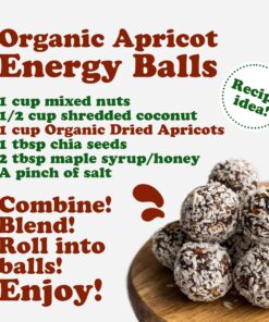 Organic Dried Apricots, 1 Pound – Non-GMO, Kosher, Unsulfured, Raw, Vegan, Bulk 15 81eetPCGLSL