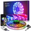 Nexillumi 100 ft LED Lights for Bedroom with Remote Color Changing LED Strip Lights 100FT 8 81ef3JJ69QL