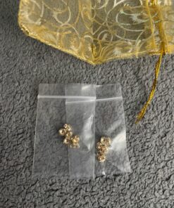 ERT 14K Gold Earring Backs - 12 Piece Replacement Earring Backs for Stud Ear Rings 6 Pairs 33 81ef7CpqfL