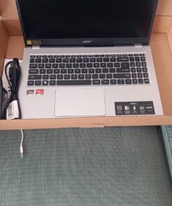 Acer Aspire 3 A315-24P-R7VH Slim Laptop | 15.6" Full HD IPS Display | AMD Ryzen 3 7320U Quad-Core Processor | AMD Radeon Graphics | 8GB LPDDR5 | 128GB NVMe SSD | Wi-Fi 6 | Windows 11 Home in S Mode R3 7320U 46 81ehtKbJjpL