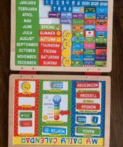 Melissa & Doug My First Daily Magnetic Activities Calendar For Kids, Weather And Seasons Calendar For Preschoolers and Ages 3+ (Pack of 1) 40 81ei6w2FbgL