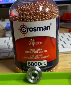 Crosman Copperhead 4.5mm Copper Coated BBs In EZ-Pour Bottle For BB Air Pistols And BB Air Guns 6000 Count 28 81ejbWHYJVL