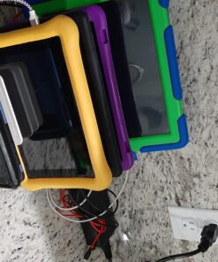 Alxum iPad Charging Station for Multiple Devices, 96W 10 Port Cell Phone Charging Station Organizer,USB Fast Charger Dock Compatible w iPad/iPhone/Android/Kindle/Fire/Kindle Tablet, UL Certified,White 70 81ekRRvKKL