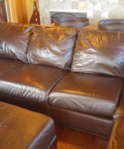 Furniture Leather Max MEGA Kit/Leather Restorer / 8 Oz Refinish 2 Oz Conditioner / 4 Oz Top Coat/Black and White 1 Oz Color Changer/Sponge (Leather Repair Kit) (Dark Brown) 95 81ekVpINML