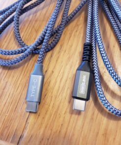 BrexLink USB C Cable, Type C Charger USB 3A Charging Cable Fast Charge for Samsung Galaxy S22 Plus Ultra S21 S22 Plus, Moto G7 G8, Other USB Type c Charger (6.6ft+6.6ft, Grey)… 6.6ft+6.6ft 50 81en0fTwVFL