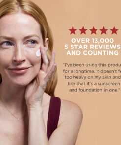 EltaMD UV Daily Tinted Sunscreen with Zinc Oxide, SPF 40 Face Sunscreen Moisturizer, Helps Hydrate Skin and Decrease Wrinkles, Lightweight Face Sunscreen, Absorbs Into Skin Quickly, 1.7 oz Pump 29 81enIJQHQXL