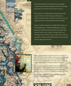 MasterPieces 1000 Piece Jigsaw Puzzle Map For Adults, Family, Or Kids - Alaska's Inside Passage - 19.25"x26.75" 9 81enQf3ub0L