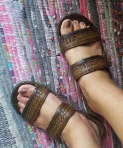 Pali Hawaii Unisex Adult Classic Jandals Sandals 10 Women/10 Men Brown 17 81eoJC0UYwL