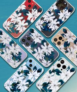 Sonix | Compatible with MagSafe iPhone 15, 14, 13 Case Floral | 10ft Drop Tested | Delilah Flower iPhone 15 / 14 / 13 Floral - Delilah 13 81eodoedERL