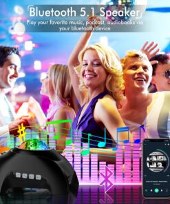 Rossetta Galaxy Projector, Star Projector Light for Bedroom, Bluetooth Speaker and 8 White Noise, Night Light for Kids Adults Game Room, Home Theater, Ceiling, Christmas, Room Decor Black Galaxy 23 81eojWDYUxL 1