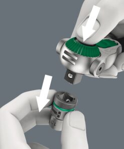 Wera 8100 SA 2 Zyklop 1/4" Metric Ratchet Set, 42-Pieces 64 81epobk8M1L