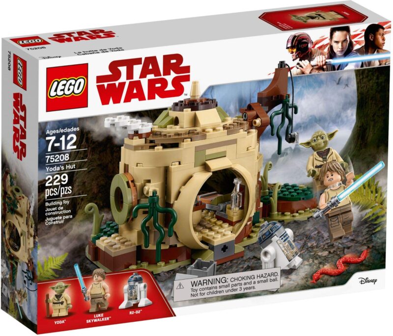 LEGO Star Wars: The Empire Strikes Back Yoda’s Hut 75208 Buildin g Kit (229 Pieces) (Discontinued by Manufacturer)