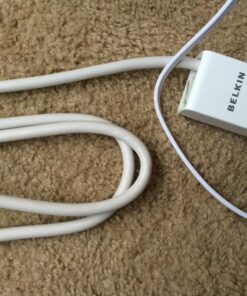 Belkin Power Strip Surge Protector - 6 AC Multiple Outlets - Flat Rotating Plug, 8 ft Long Heavy Duty Extension Cord for Home, Office, Travel, Computer Desktop & Charging Brick - White (720 Joules) 8' 29 81eqpt8sk8L