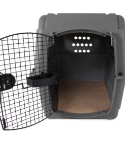 Petmate Sky Kennel Pet Carrier, 36 Inch, Made in USA 36.0"L x 25.0"W x 27.0"H 44 81eqsGS7dkL