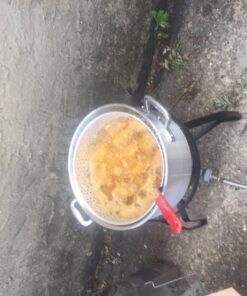 Bayou Classic SP10 High-Pressure Cooker - 14-in Single Propane Burner for Outdoor Cooking, Outdoor Stove - Crawfish Boiler, Home Brewing Burner, Maple Syrup Prep. Fits Large Boiling Pots and Fryers - Seafood Boil Pot. 37 81eqvkvCZuL