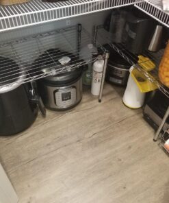 Whitmor Supreme Wide Stacking Shelf - Heavy Duty - Adjustable - Chrome 40 81eslZSa05L