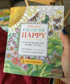 Portable Color Me Happy: 70 Coloring Templates That Will Make You Smile (A Zen Coloring Book, 5) 22 81et8vBwIHL