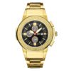 JBW Men's JB-6101-J"Saxon" 18K Gold-Plated Stainless Steel Diamond Watch 9 81euZG0rAWL