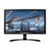 LG 24UD58-B Monitor 24" 4K Ultrafine (3840 x 2160) IPS Display, FreeSync, On-Screen Control, Screen Split 2.0, Game Mode, Black Stabilizer - Black 24 Inch