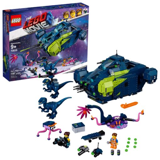 LEGO The Movie 2 Rex’s Rexplorer! 70835 Building Kit, Spaceship Toy with Dinosaur Figures (1172 Pieces) (Discontinued by Manufacturer) Standard Packaging