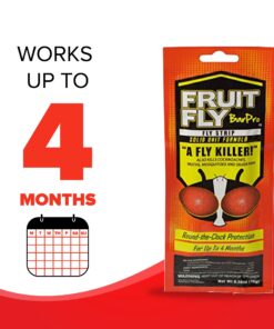 Fruit Fly BarPro – 4 Month Protection Against Flies, Cockroaches & Other Pests. Fly Traps for Indoors/Outdoor. Better Than Mosquito Zapper 1 Pack 20 81ezfLVYoL 2
