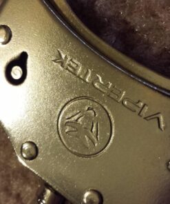 VIPERTEK Double Lock Steel Police Edition Professional Grade Handcuffs (Silver) 34 81f Z6NsHcL