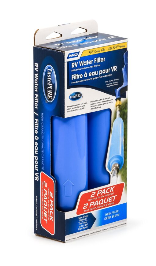 Camco 40044 TastePure Water Filter, (Pack of 2)