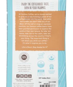 Alternative view of Peet's Coffee Blend Decaf Ground Caribou Coffee, 12 oz Decaf Caribou Blend 12 Ounce (Pack of 1)