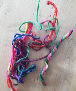 Wikki Stix Doodler, Fidget Toy Plus Arts & Crafts for Kids; Non-Toxic Waxed Yarn, Reusable Hands-on Fun! 6-inch Assorted Colors; 24-Pack. 36 81f1BTkuoTL 1