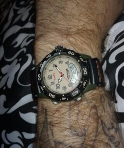 Timex Men's T45181 Expedition Resin Combo Brown/Green Nylon Strap Watch 25 81f2DNb19LL