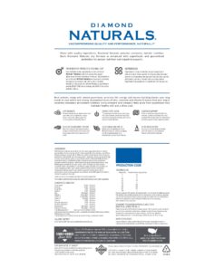 Alternative view of Diamond Naturals Dry Food for Adult Dog, Beef and Rice Formula, 40 Pound Bag (074198608331) 40 Pound (Pack of 1)