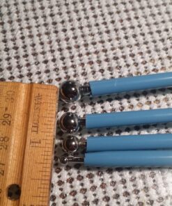 Evwoge 4pcs Ball Repairing Stick Embossing Stylus Modelling Dotting Sculpting Tools Double Ended Cake Decoration Tools, Ball Caulking Finisher Ceramic Tile Glue Gap Scraping Tool 17 81f3upOmtEL