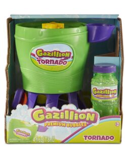 Alternative view of Gazillion Tornado Bubble Machine - Kids Bubble Blower - Blows 4500 Bubbles per Minute - Ideal for Outdoor Fun & Parties - Includes 4 oz. Gazillion Bubble Non-Toxic Solution Green