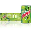 Mountain Dew Soda, Mini Cans, 7.5 Fl Oz (Pack of 10) Mountain Dew Mini Can 7.5 Fl Oz (Pack of 10) 24 81f49NcYvkL