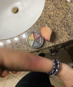 Mehron Makeup ProColoRing Bruise 5 Color Wheel for Special Effects & Movies | Bruise Makeup Kit | SFX Paint | Halloween Special Effects Makeup 28 81f4bHpfaoL