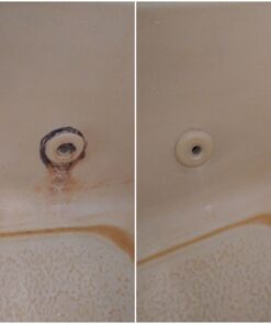 RevoClean 4 Piece Scrub Brush Power Drill Attachments-All Purpose Time Saving Kit-Perfect for Cleaning Grout, Tile, Counter, Shower, Grill, Floor, Kitchen, Blue & White 27 81f5XzoQQtL