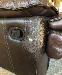 MastaPlasta Original Self-Adhesive Leather Repair Patch - Black 11" x 8" (28 x 20 cm), Instant Upholstery-Quality Scratch & Tear Repair for Sofas, Car Interiors, Bags, Vinyl & More A Black Leather 52 81f66DpzQJL