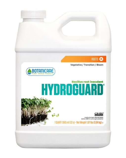 Botanicare Hydroguard Bacillus Root Inoculant, Quart 1 Quart