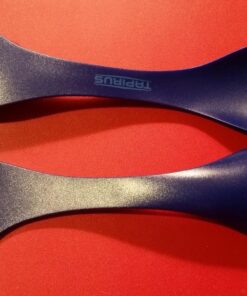 Tapirus 4 Blue Spork to Go Set - Durable and BPA Free Sporks - Spoon, Fork and Knife Combo Utensils Flatware - Mess Kit for Camping, Hunting and Outdoor Activities - Comes in a Carrying Case (Blue) 32 81f8pK3pHL