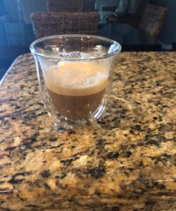 Delonghi 5513214601 Cappuccino Glasses, 270 milliliters Cappuccino Glasses (set of 2) 25 81f9497o9SL